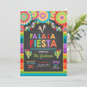 Invitation Fête Fête Fa La Fiesta (Debout devant)
