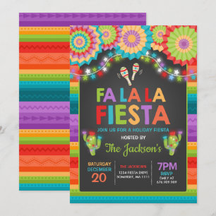 Invitation Fête Fête Fa La Fiesta