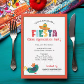 Invitation Fête Fiesta Appréciation du client