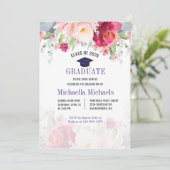 Invitation Fête Floral Graduation 2025 (Debout devant)