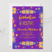 Invitation Fête Florale Mexicaine (Devant)