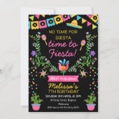 Invitation Fête Florale Mexicaine (Devant)