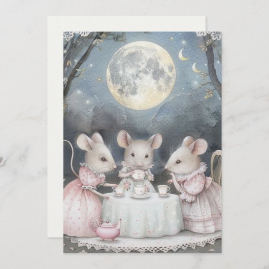 Invitation Fête forestière | Amis de la forêt (Devant / Derrière)