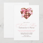 Invitation Fête Galentine’s des Choses Préférées (Devant / Derrière)