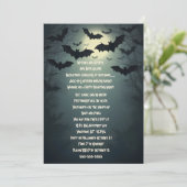 Invitation Fête Halloween (Debout devant)