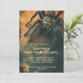 Invitation 🕷️ Fête HALLOWEEN Spider Chilling (Debout devant)