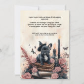 Invitation 👻 fête 🐶 Howl-O-Ween ! (Dos)