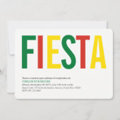 Invitation Fête :Invitations: Bolivie : Drapeau bolivien (Devant)