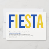 Invitation Fête :Invitations: Uruguay : Drapeau uruguayen (Devant)