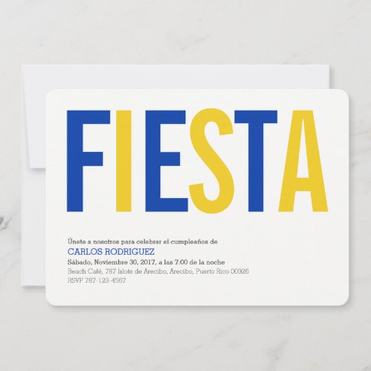 Invitation Fête :Invitations: Uruguay : Drapeau uruguayen (Devant)