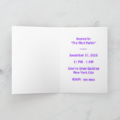 Invitation Fête Invite : "Cheshire Cat" (Intérieur)