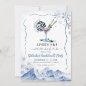 Invitation Fête Itinéraire De Bachelorette Du Week-End De Ski (Devant)