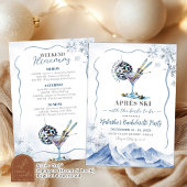 Invitation Fête Itinéraire De Bachelorette Du Week-End De Ski