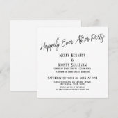 Invitation Fête "Jour heureux après l'autre" : une réception  (Devant / Derrière)