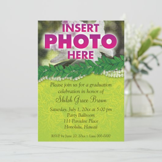 Invitation fête lei (Debout devant)