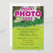 Invitation fête lei (Devant / Derrière)