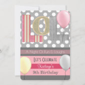 Invitation Fête "LOL" Fille Stwood Anniversaire (Devant)