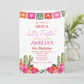 Invitation Fête mexicaine (Debout devant)