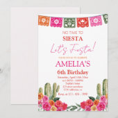 Invitation Fête mexicaine (Devant / Derrière)