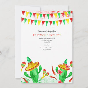 Invitation Fête mexicaine