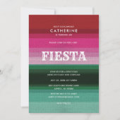 Invitation Fête Mexicaine (Devant)