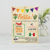 Invitation Fête mexicaine (Debout devant)
