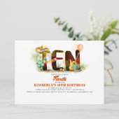Invitation Fête mexicaine 10ème anniversaire (Debout devant)