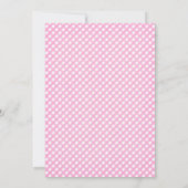 Invitation Fête mexicaine 1er anniversaire fête de fille (Dos)