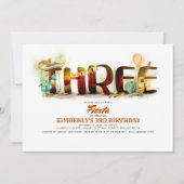 Invitation Fête mexicaine 3ème anniversaire (Devant)