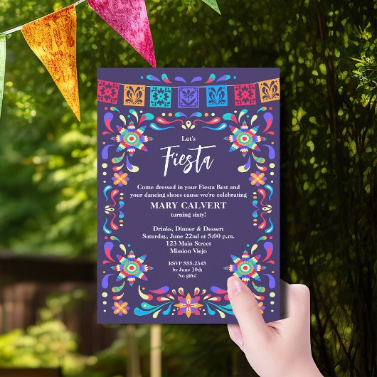 Invitation Fête mexicaine Cinco de Mayo