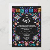 Invitation Fête mexicaine Cinco de Mayo (Devant)