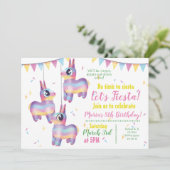 Invitation Fête mexicaine Cinco De Mayo Anniversaire (Debout devant)