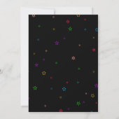 Invitation Fête Mexicaine Colorée Anniversaire (Dos)
