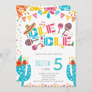 Invitation Fête mexicaine de Cactus