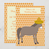 Invitation Fête mexicaine de l'âne des morts (Devant / Derrière)