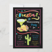 Invitation Fête mexicaine de l'aquarelle (Devant)