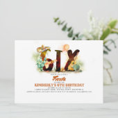 Invitation fête mexicaine du 6ème anniversaire (Debout devant)