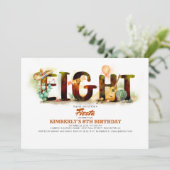 Invitation fête mexicaine du 8ème anniversaire (Debout devant)