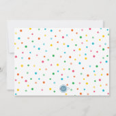 Invitation Fête mexicaine photo de premier anniversaire (Dos)