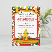 Invitation Fête mexicaine (toute occasion) Amigos (Debout devant)