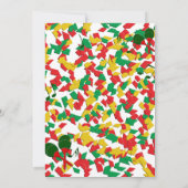 Invitation Fête mexicaine (toute occasion) Amigos (Dos)