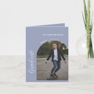 Invitation Fête minimaliste de remise de diplômes photo 2