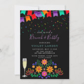 Invitation Fête moderne et Factus Brunch et bulle (Devant)