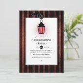 Invitation Fête Mystique du réchauffement de la maison (Debout devant)