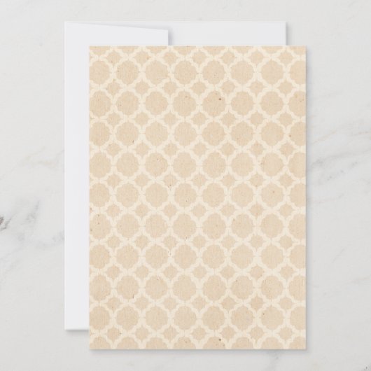 Invitation Fête Noël Foliage (Dos)