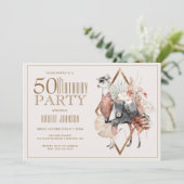 Invitation Fête officielle du 50e anniversaire de Llama (Debout devant)