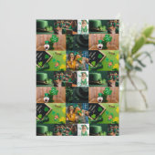 Invitation Fête PERSONNALISÉE de la Saint-Patrick (Debout devant)