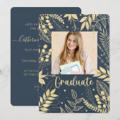 Invitation Fête photo personnalisée (Devant / Derrière)