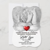 Invitation Fête pour bébé en route Fête Destinée de Destiny (Devant)