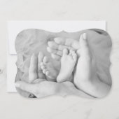 Invitation Fête pour bébé en route Fête Destinée de Destiny (Dos)